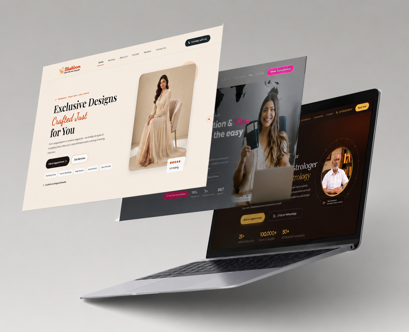 Creative Studio web design